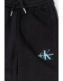 CALVIN KLEIN Pantaloni de trening din bumbac organic cu snur de ajustare in talie - Pled.ro