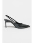 CALVIN KLEIN Pantofi stiletto slingback cu aspect lacuit - Pled.ro