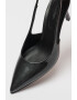 CALVIN KLEIN Pantofi stiletto slingback cu aspect lacuit - Pled.ro