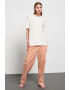 CALVIN KLEIN Pijama cu tricou si pantaloni - Pled.ro