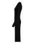 CALVIN KLEIN Rochie midi cu decolteu in V si slit frontal - Pled.ro