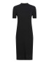 CALVIN KLEIN Rochie midi din tricot fin de lana - Pled.ro