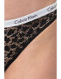 CALVIN KLEIN Set de chiloti brazilieni din dantela - 3 perechi - Pled.ro