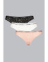 CALVIN KLEIN Set de chiloti cu banda logo in talie - 3 perechi - Pled.ro