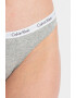 CALVIN KLEIN Set de chiloti tanga cu banda elastica - 5 perechi - Pled.ro