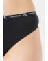 CALVIN KLEIN Set de chiloti tanga cu banda logo in talie- 2 perechi - Pled.ro