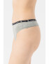 CALVIN KLEIN Set de chiloti tanga cu banda logo in talie- 2 perechi - Pled.ro