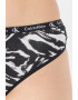 CALVIN KLEIN Set de chiloti tanga cu banda logo in talie- 2 perechi - Pled.ro