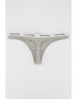 CALVIN KLEIN Set de chiloti tanga cu banda logo in talie - 3 perechi - Pled.ro