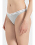 CALVIN KLEIN Set de chiloti tanga cu banda logo in talie - 3 perechi - Pled.ro