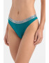 CALVIN KLEIN Set de chiloti tanga cu banda logo in talie - 3 perechi - Pled.ro