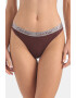 CALVIN KLEIN Set de chiloti tanga cu banda logo in talie - 3 perechi - Pled.ro