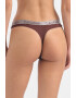 CALVIN KLEIN Set de chiloti tanga cu banda logo in talie - 3 perechi - Pled.ro