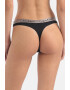 CALVIN KLEIN Set de chiloti tanga cu banda logo in talie - 3 perechi - Pled.ro