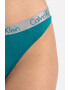 CALVIN KLEIN Set de chiloti tanga cu banda logo in talie - 3 perechi - Pled.ro