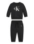 CALVIN KLEIN Set de hanorac din amestec de bumbac organic cu fermoar si pantaloni sport - Pled.ro