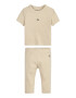 CALVIN KLEIN Set de tricou si colanti cu aspect striat - Pled.ro