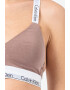 CALVIN KLEIN Sutien cu detalii logo - Pled.ro