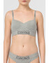 CALVIN KLEIN Sutien cu imprimeu logo si bretele ajustabile - Pled.ro