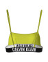 CALVIN KLEIN Sutien de baie cu striatii si banda logo - Pled.ro