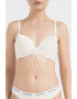 CALVIN KLEIN Sutien push-up cu detalii de dantela - Pled.ro