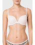 CALVIN KLEIN Sutien push-up cu garnituri tricotate de dantela - Pled.ro