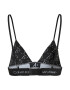 CALVIN KLEIN Sutien triunghiular cu banda logo - Pled.ro