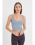 CALVIN KLEIN Top striat de casa din amestec de modal - Pled.ro