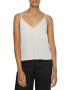 CALVIN KLEIN Top vaporos slim fit cu decolteu in V - Pled.ro