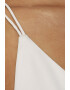 CALVIN KLEIN Top vaporos slim fit cu decolteu in V - Pled.ro