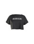 CALVIN KLEIN Tricou crop cu imprimeu logo - Pled.ro