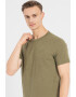 CALVIN KLEIN Tricou din amestec de bumbac organic si in - Pled.ro