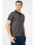 CALVIN KLEIN Tricou polo regular fit din jacquard cu imprimeu Diamond - Pled.ro