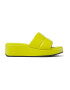 Camper Papuci cu toc wedge din piele Misia - Pled.ro