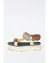 Camper Sandale flatform de piele Oruga Up - Pled.ro