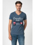 Canadian Peak Tricou cu detalii logo brodate Jechelon - Pled.ro