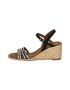 Caprice Espadrile cu talpa wedge si catarame - Pled.ro