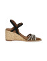 Caprice Espadrile cu talpa wedge si catarame - Pled.ro