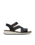 Caprice Sandale dama 303665623 Piele naturala Negru - Pled.ro