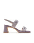 Caprice Sandale dama 303669867 Piele intoarsa Violet - Pled.ro