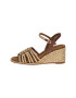 Caprice Sandale wedge de piele - Pled.ro