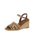 Caprice Sandale wedge de piele - Pled.ro