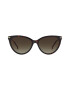 Carolina Herrera Ochelari de soare cat-eye cu brate inguste - Pled.ro