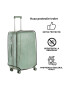 CarryOn Husa troler 505011 marime L 78 x 51 cm Transparent - Pled.ro