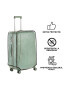 CarryOn Husa troler 505011 marime L 78 x 51 cm Transparent - Pled.ro