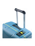 CarryOn Set Troler STEWARD Polipropilena Cifru TSA inchidere cu clapeta 2 Piese M+L Albastru - Pled.ro