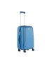 CarryOn Set Trolere Policarbonat/ABS 4 Roti Duble OKOBAN cifru TSA SKYHOPPER 3 Piese Albastru - Pled.ro