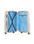 CarryOn Set Trolere Policarbonat/ABS 4 Roti Duble OKOBAN cifru TSA SKYHOPPER 3 Piese Auriu - Pled.ro