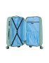 CarryOn Set Trolere Policarbonat/ABS 4 Roti Duble OKOBAN cifru TSA SKYHOPPER 3 Piese Verde - Pled.ro