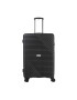 CarryOn Troler Mare Polipropilena Cifru TSA Cod Unic Okoban TRANSPORT 78.5 cm Negru - Pled.ro